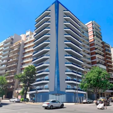 Departamento de dos ambientes en venta en construcción