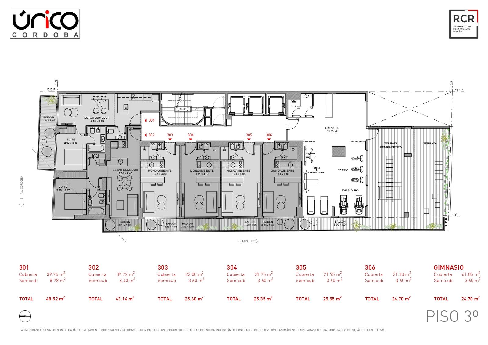 plano planta piso 3