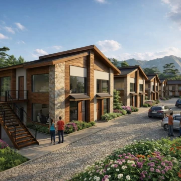 VENTA Monoambiente planta alta 39m2, en pozo con cochera - centro de Villa La Angostura