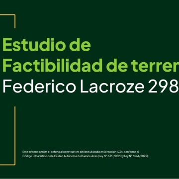 Excelente terreno - Corredor Medio -