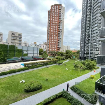 Alquiler  Departamento  2 ambientes Altos Porteños vista a jardines
