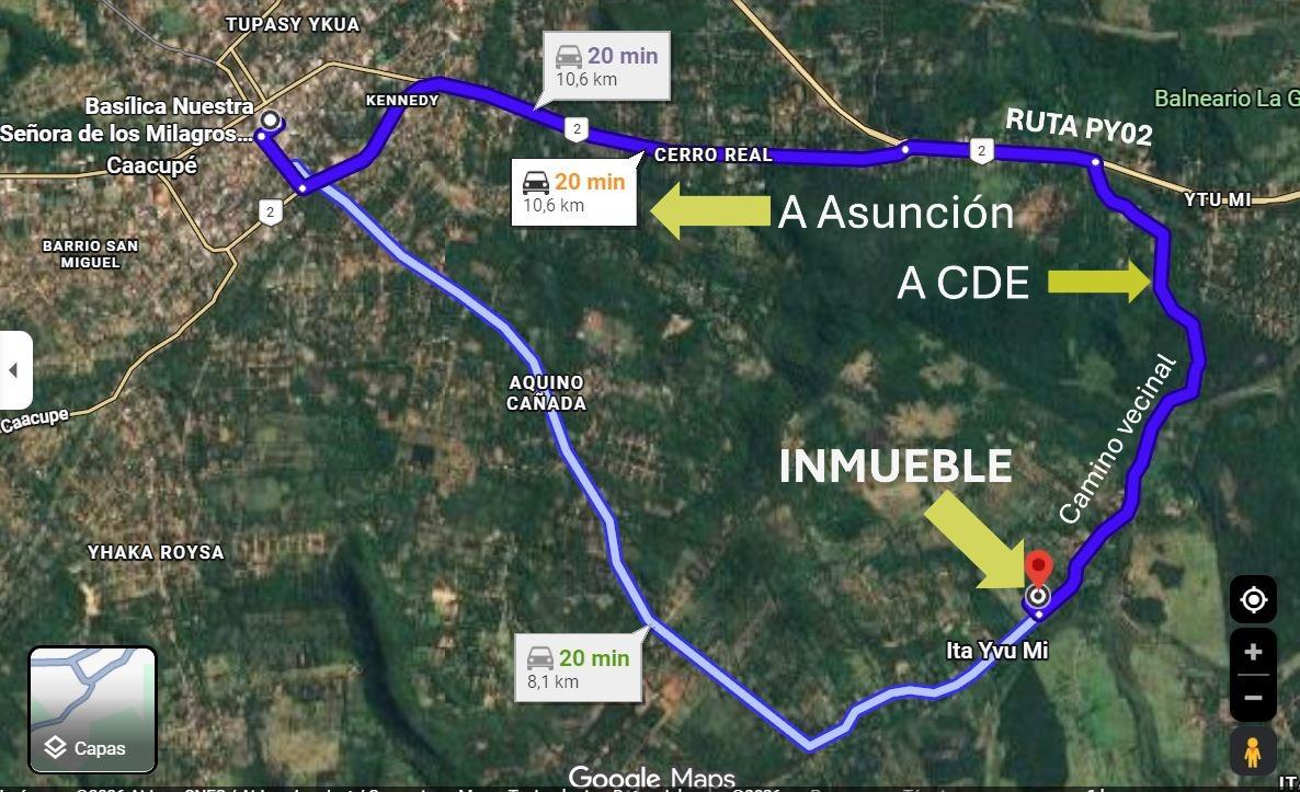 Ubicación del inmueble