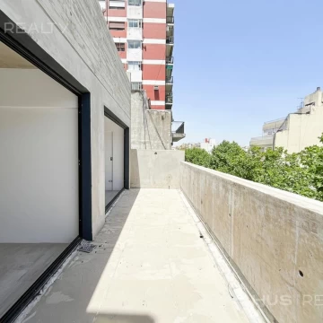 Venta departamento monoambiente a estrenar en Almagro. Edificio con amenities