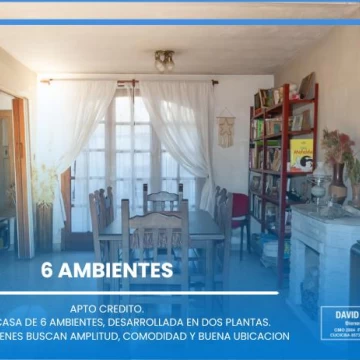 Casa en Temperley, casa de 6 ambientes en temperley, apto crédito, jardín, patio, cochera
