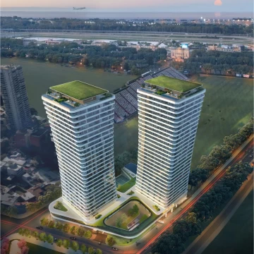 Departamento de 3 dormitorios con vista abierta en Deco Polo - Cañitas