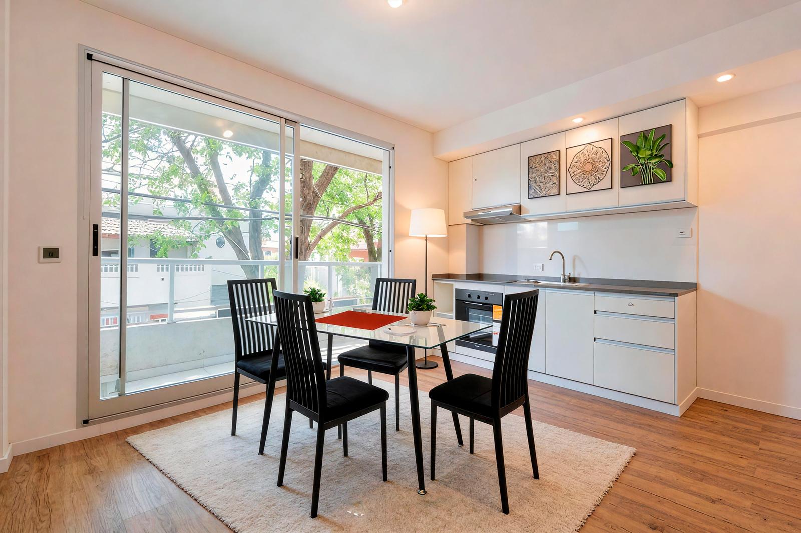 Monoambiente con balcon a estrenar! luminoso! apto airbnb! - 2