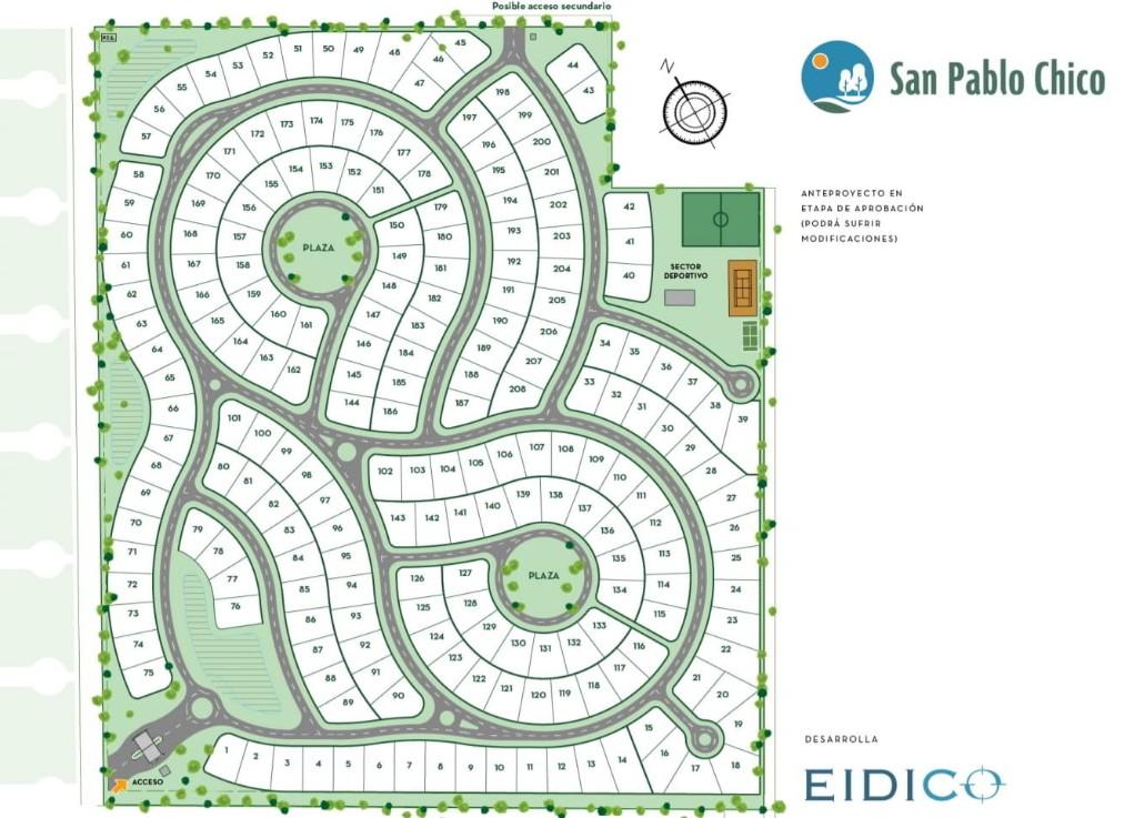 LOTE VENTA BARRIO SAN PABLO CHICO - PILAR - Principal
