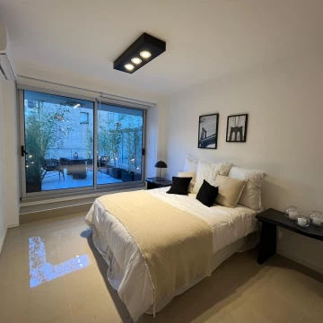 VENTA MONOAMBIENTE PREMIUM DECO RECOLETA AMOBLADO CON B TERRAZA