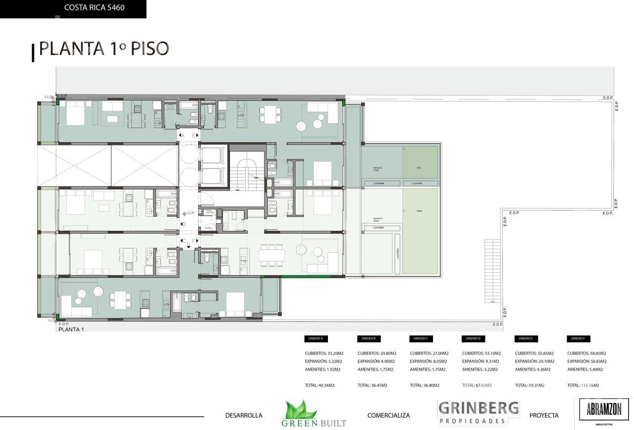 plano planta piso 1