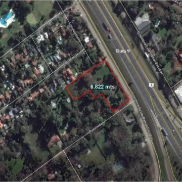Terreno Venta en Colectora Ruta 9 6800