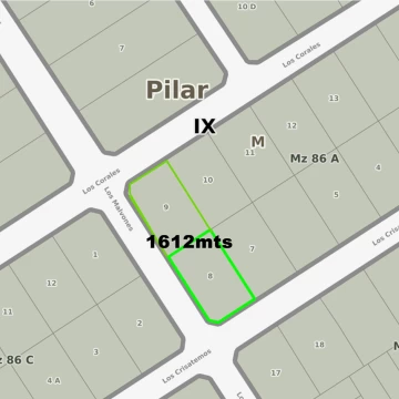 Terreno Venta en 1612 MTS -Los Corales 100
