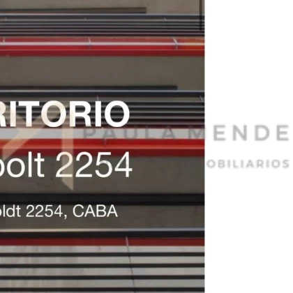 Departamento Venta en Humboldt 2200