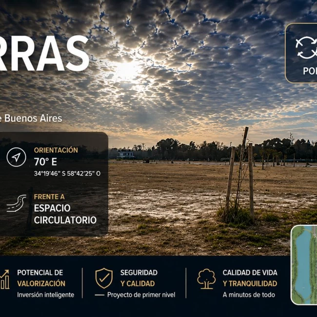 Terreno en Escobar venta