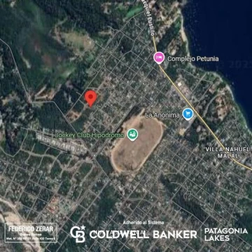VENTA terreno de 334,15m2 Manzana 597, UF15,  en LOTEO ANTIGUO CAMINO - Bariloche