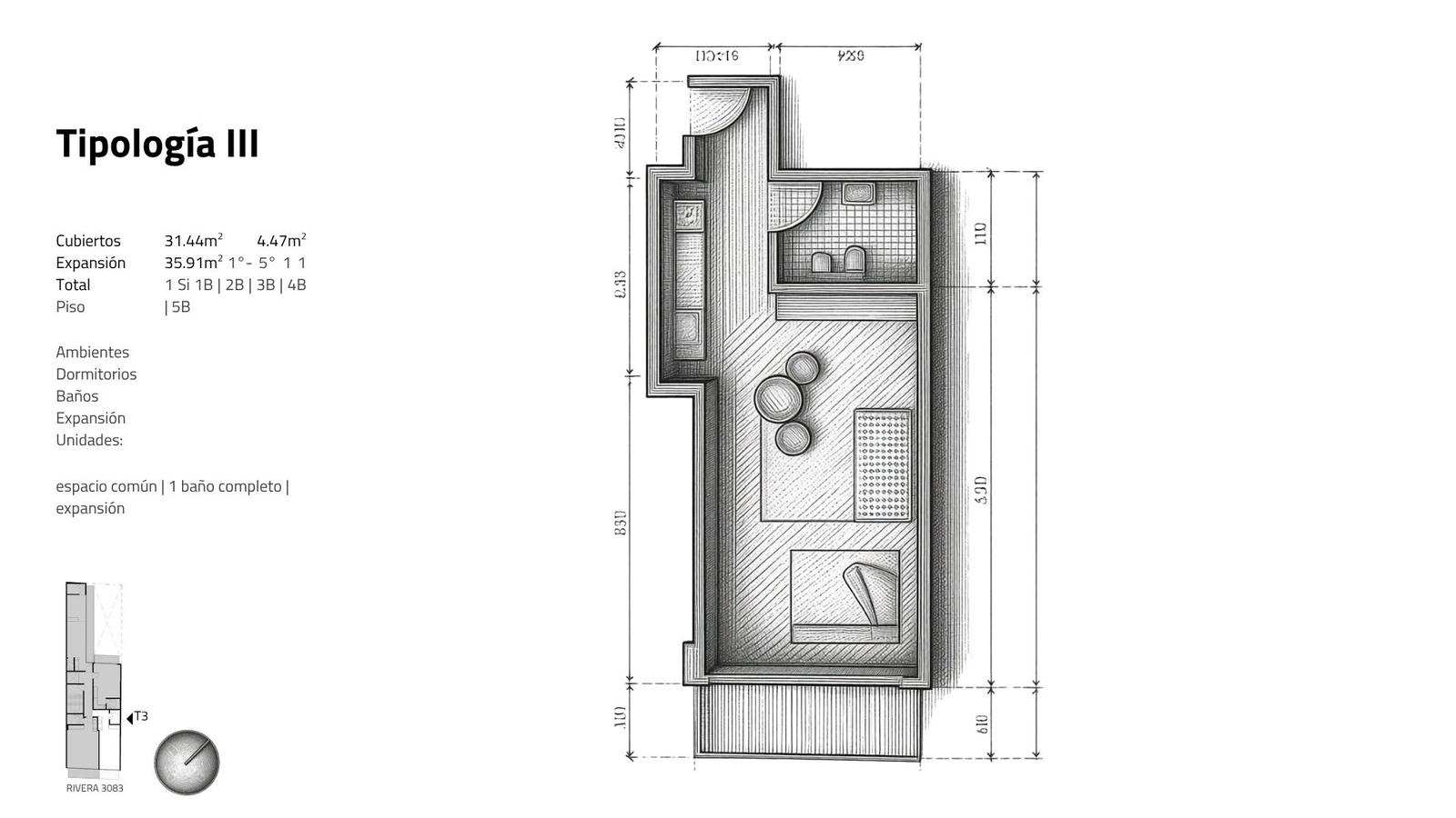 VENTA DEPARTAMENTO MONOAMBIENTE CON BALCON EN COGHLAN - Principal