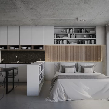 Departamento en venta  - Las Cañitas - monoambiente en pozo