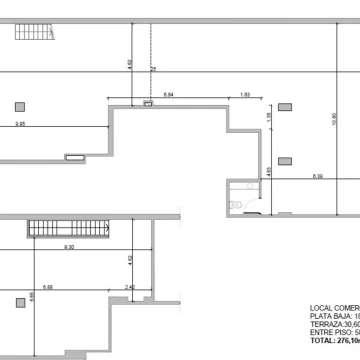 Local comercial con terraza | Alquiler | Las Cañitas