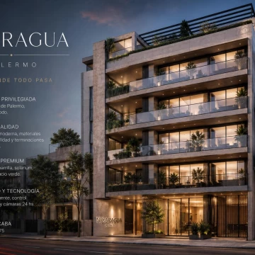 Departamento en venta 2 ambientes palermo hollywood