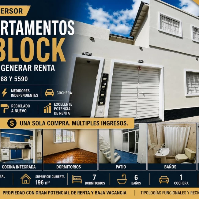 propiedad en block venta villa luro