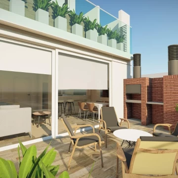 2 AMBIENTES CON TERRAZA