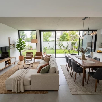 Venta Duplex 5 ambientes con jardin en Beccar Central