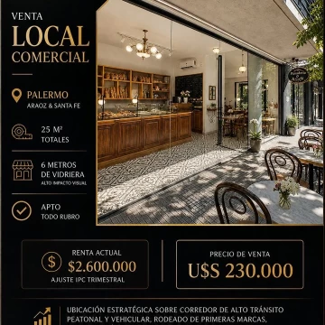 Local Venta en Araoz 2600