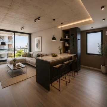 Departamento 1 dormitorio a la venta en barrio Abasto