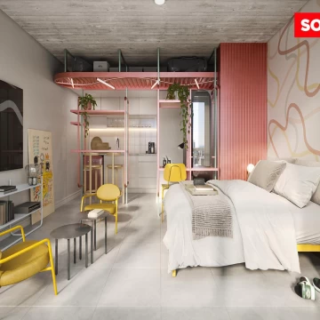 Coliving PEOPLE - Dpto monoambiente al frente en venta - San Telmo