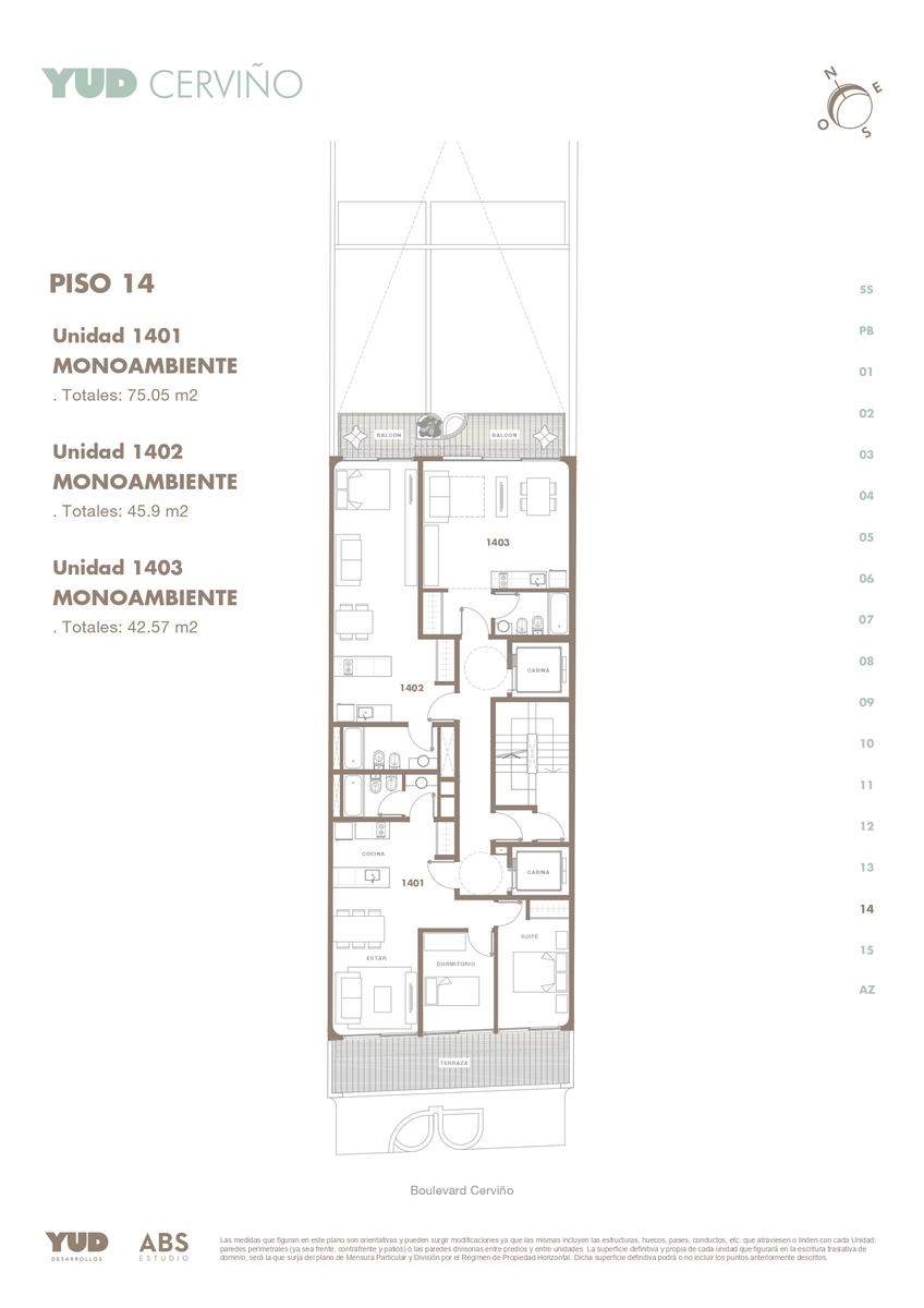 PISO 14