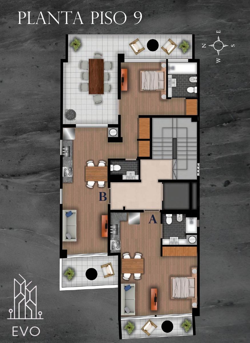 PLANTA PISO 9