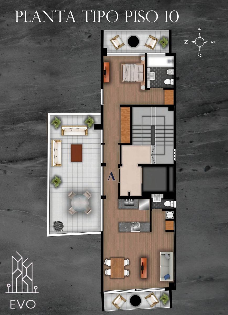 PLANTA PISO 10