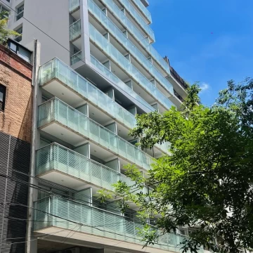 Oficina a estrenar con balcón – 55 m² en Recoleta
