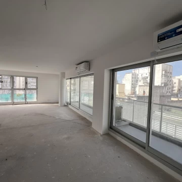 2 ambientes con gran living a estrenar en piso 11 – 120 m² en Recoleta