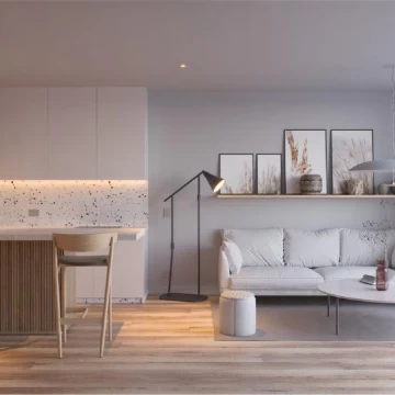 Departamento monoambiente en Recoleta