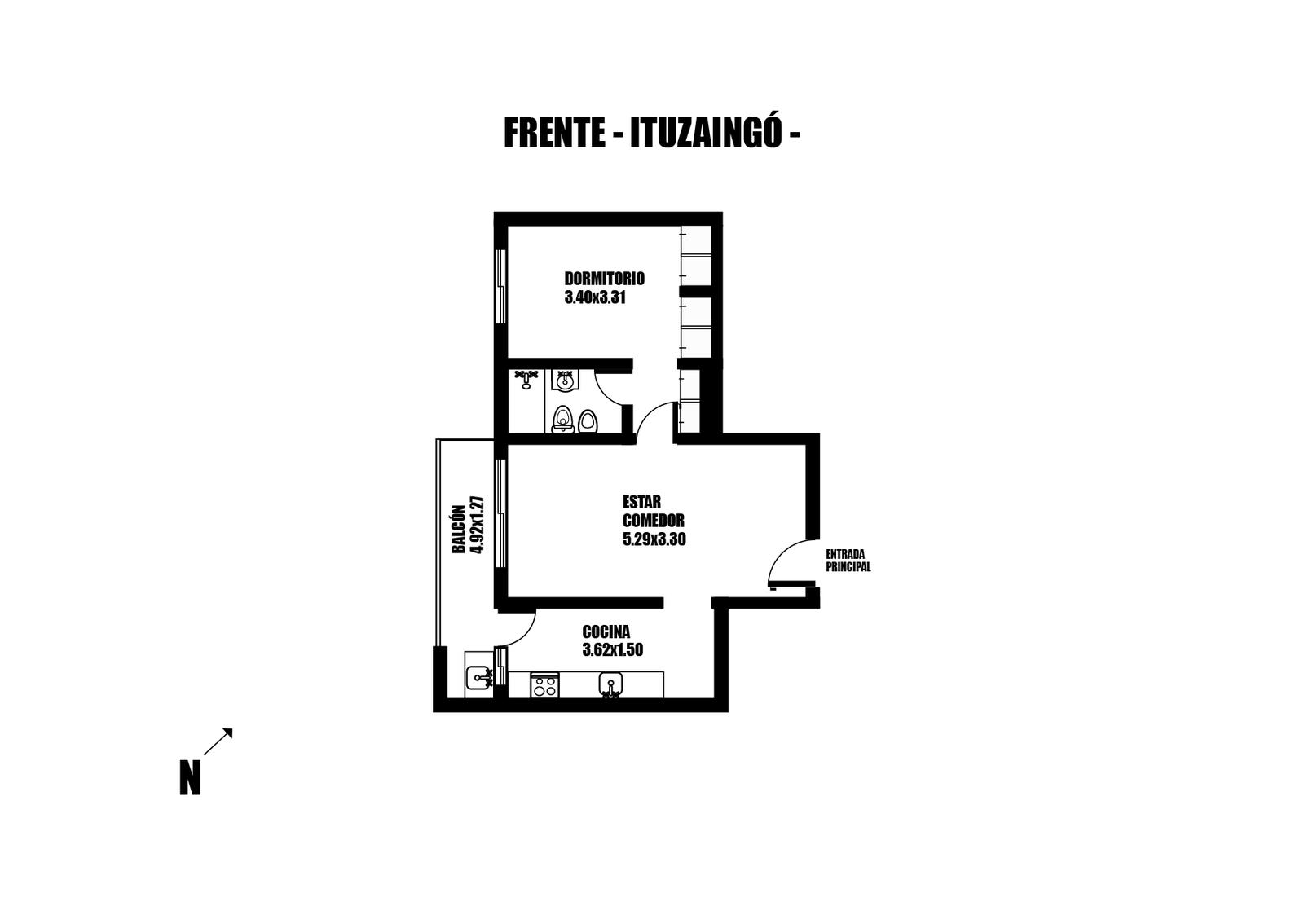 Departamento de 1 dormitorio en San Isidro, foto 5