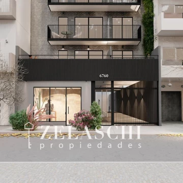 Departamento mono ambiente en venta en edificio en construcción: Alem 6760, Martin Coronado
