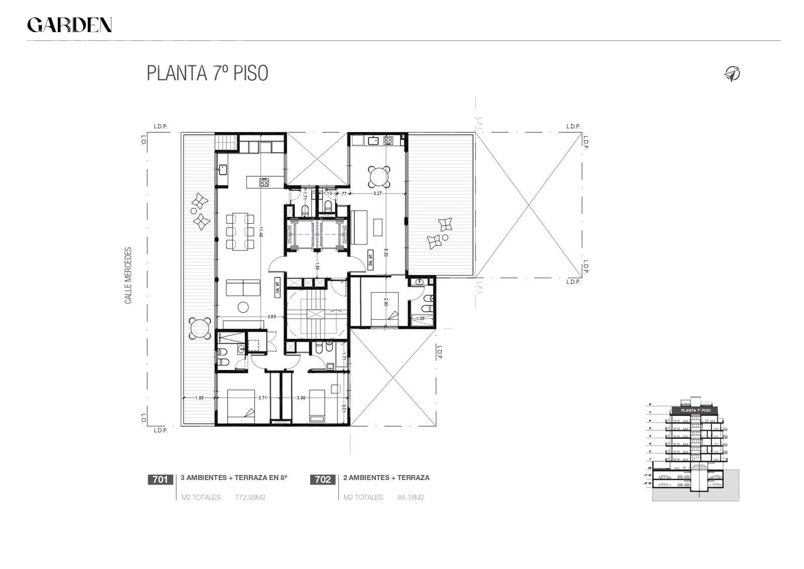 plano planta piso 7