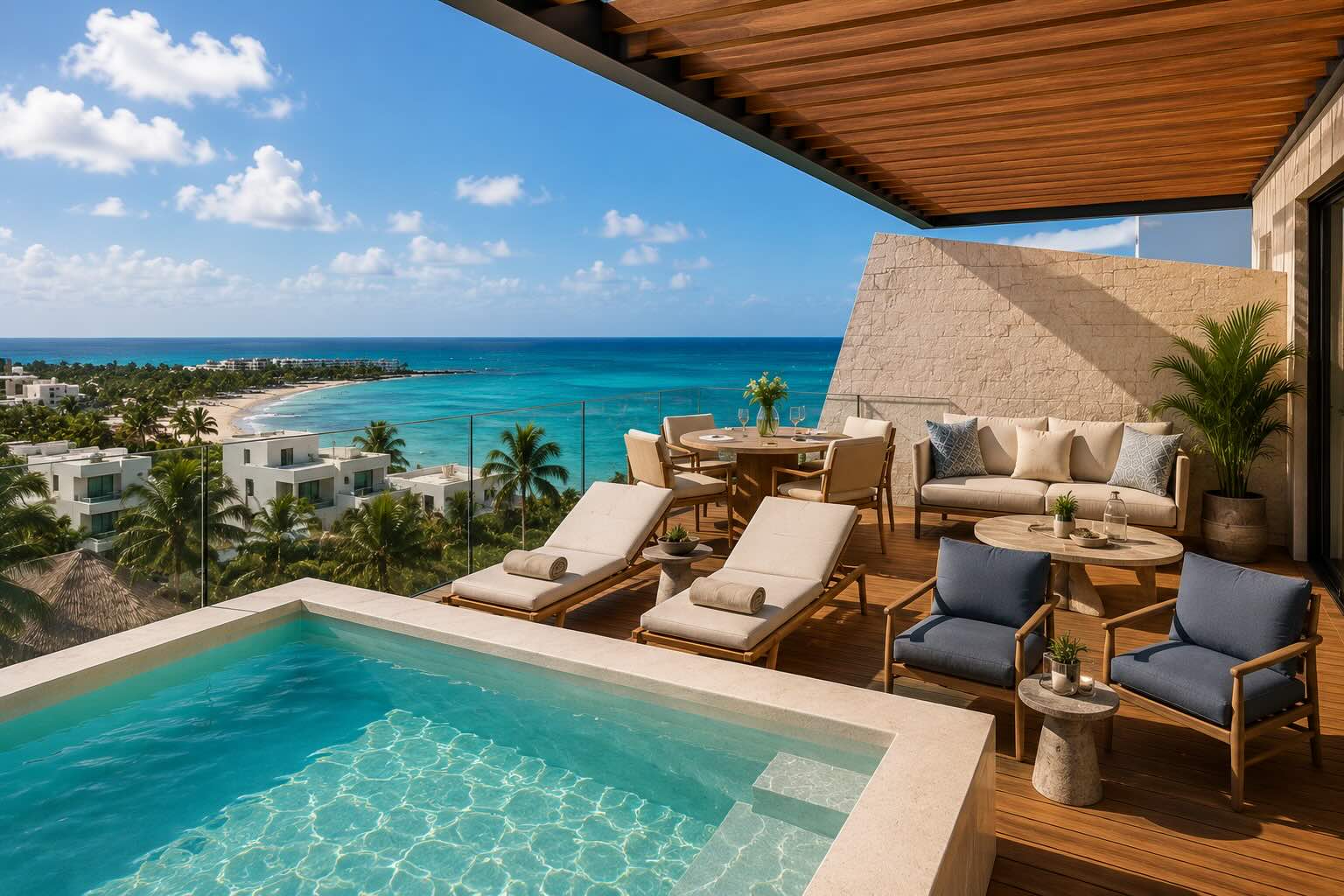 Departamentos en venta frente al mar en Playa del Carmen (Guía Completa Mayo 2026)