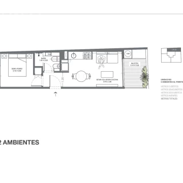 Departamento - Belgrano