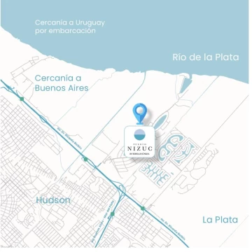 Venta lote 1015m2 en Puerto Nizuc Hudson