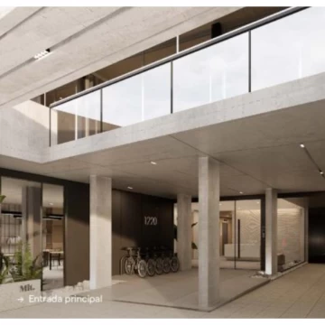 DEPARTAMENTO VENTA MONOAMBIENTE CON BALCÓN EN CONSTRUCCIÓN