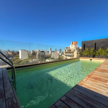 Venta Chacarita 2 ambientes, toilette en Duplex. 1 año de antigüedad. opción amoblado.