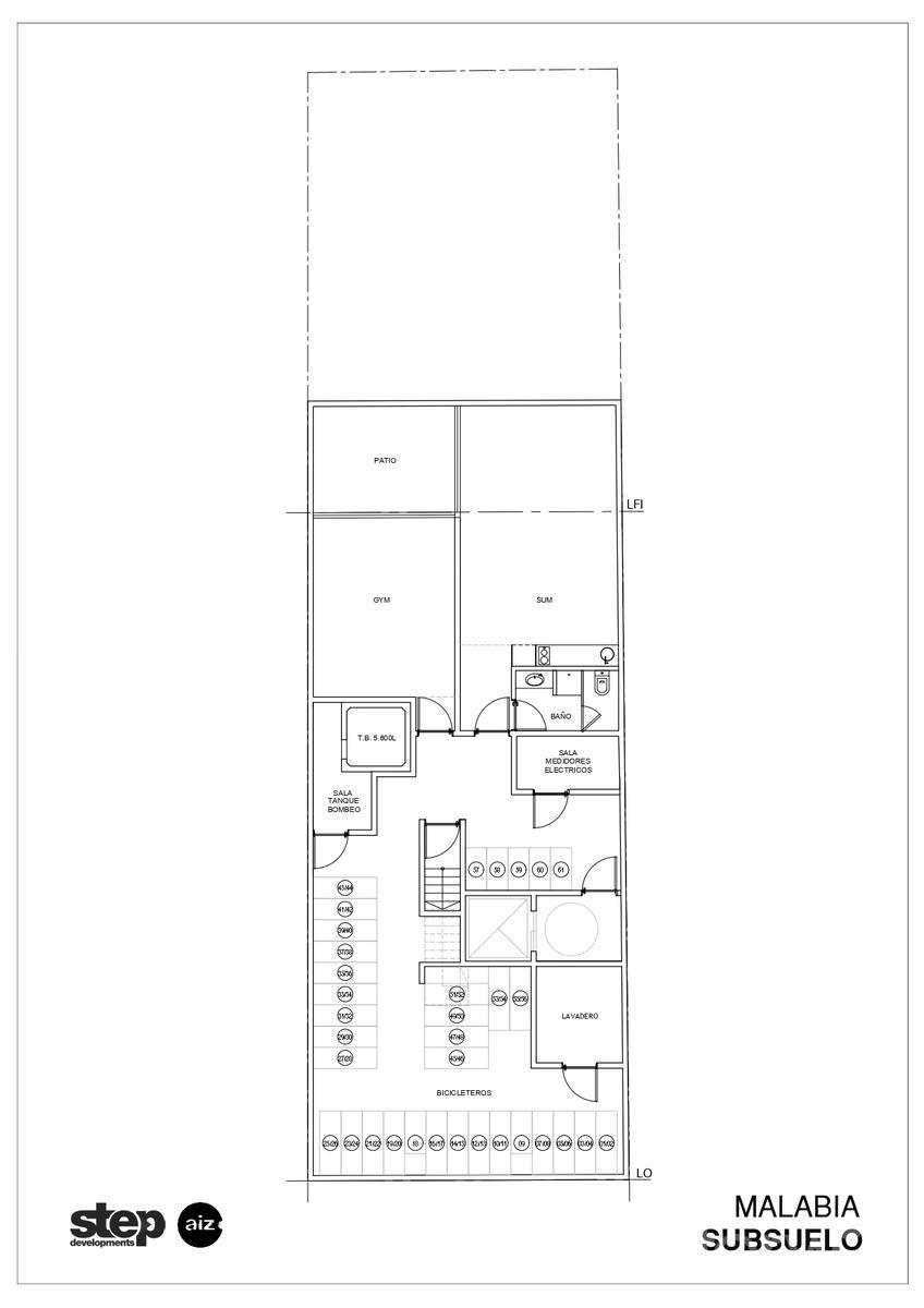 MALABIA - plano planta subsuelo