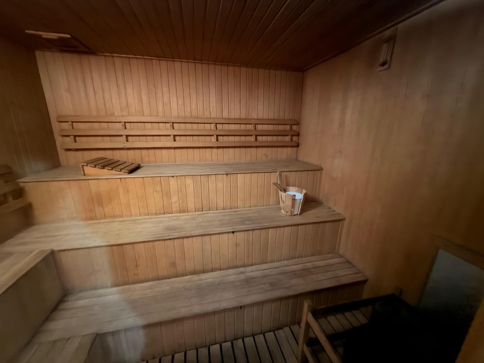 Sauna del edificio