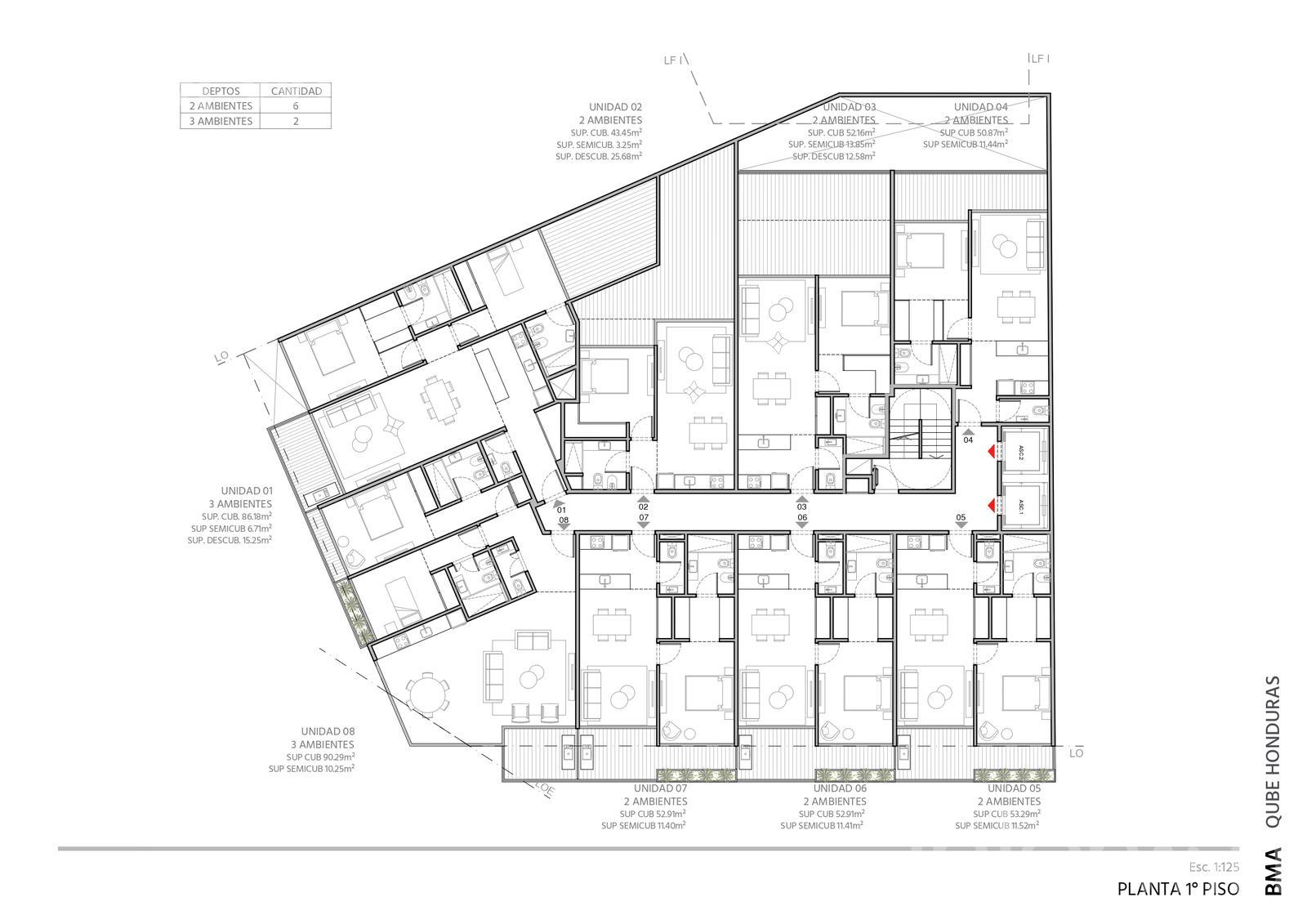 plano planta piso 1