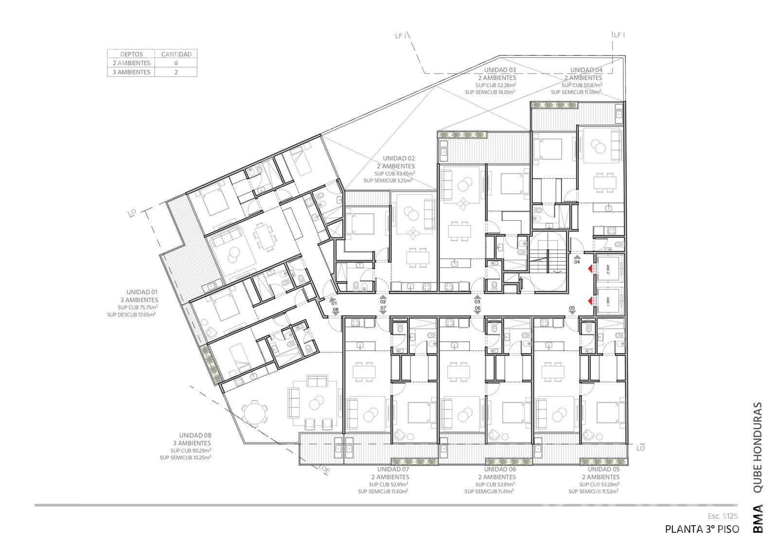 plano planta piso 3
