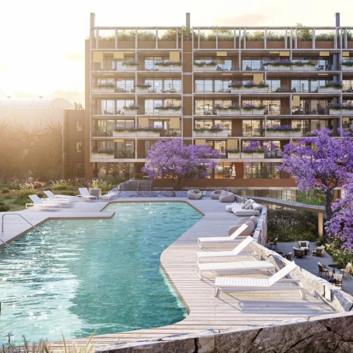 Exclusivo 3 ambientes con dos cocheras y balcón aterrazado en Quartier Bajo Belgrano.