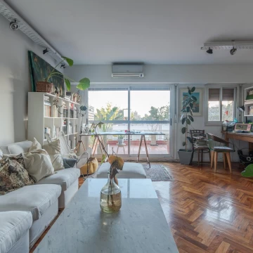 Departamento de 2 ambienes con terraza en Belgrano