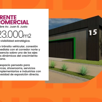 VENTA Lote Juan B Justo 9000 Parque Logístico Industrial DISTRITO 13 - PREVENTA