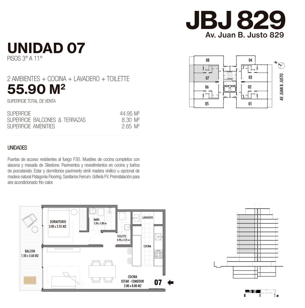 plano unidad 507